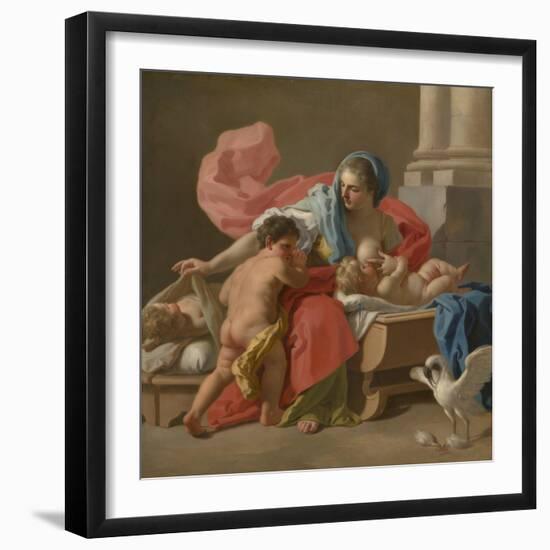 Charity, 1743-44-Francesco de Mura-Framed Giclee Print