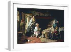 Charity, 1860-Thomas Brooks-Framed Giclee Print