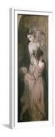 Charity, 18th Century-Sir Joshua Reynolds-Framed Premium Giclee Print