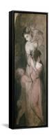 Charity, 18th Century-Sir Joshua Reynolds-Framed Stretched Canvas