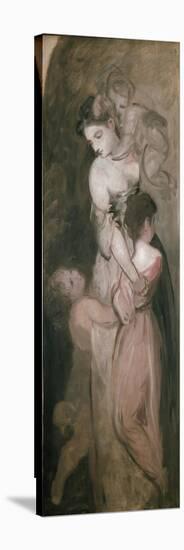 Charity, 18th Century-Sir Joshua Reynolds-Stretched Canvas