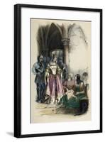 Charity and Goodness of Queen Blanche of Castile, France-null-Framed Giclee Print