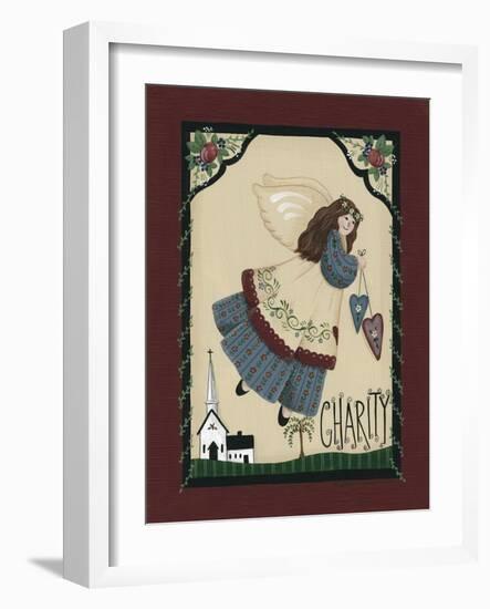 Charity Angel-Debbie McMaster-Framed Giclee Print