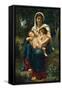 Charity (Chromolitho)-William-Adolphe (after) Bouguereau-Framed Stretched Canvas