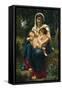 Charity (Chromolitho)-William-Adolphe (after) Bouguereau-Framed Stretched Canvas