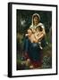 Charity (Chromolitho)-William-Adolphe (after) Bouguereau-Framed Giclee Print