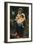 Charity (Chromolitho)-William-Adolphe (after) Bouguereau-Framed Giclee Print