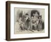 Charity Dinner-Sir John Gilbert-Framed Giclee Print