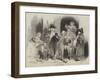 Charity Dinner-Sir John Gilbert-Framed Giclee Print