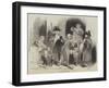 Charity Dinner-Sir John Gilbert-Framed Giclee Print