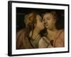Charity Kissing Peace-Frans Floris-Framed Giclee Print