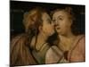 Charity Kissing Peace-Frans Floris-Mounted Giclee Print