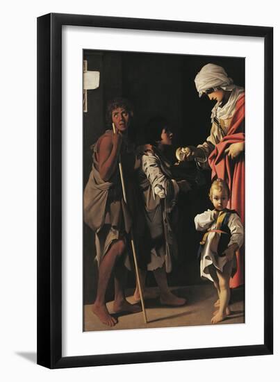 Charity of St Elizabeth, 1613-Bartolomeo Schedoni-Framed Giclee Print