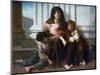Charity or the Indigent Family, 1865-William-Adolphe Bouguereau-Mounted Premium Giclee Print