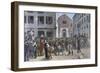 Charity Walk in Corso Garibaldi, Milan on 24 December 1882-Giacomo Campi-Framed Giclee Print