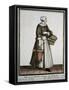 Charity Worker, Print, France, 18th Century-null-Framed Stretched Canvas