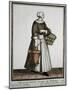 Charity Worker, Print, France, 18th Century-null-Mounted Giclee Print