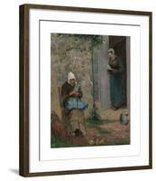 Charity-Camille Pissarro-Framed Premium Giclee Print