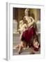 Charity-William Adolphe Bouguereau-Framed Art Print