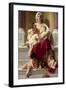 Charity-William Adolphe Bouguereau-Framed Art Print