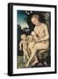 Charity-Lucas Cranach the Elder-Framed Giclee Print