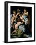 Charity-Bernardo Strozzi-Framed Giclee Print