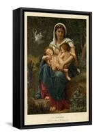 Charity-William Adolphe Bouguereau-Framed Stretched Canvas