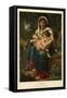 Charity-William Adolphe Bouguereau-Framed Stretched Canvas