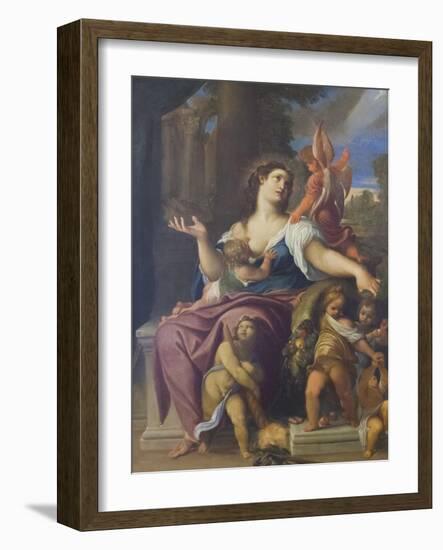 Charity-Lodovico Carracci-Framed Giclee Print