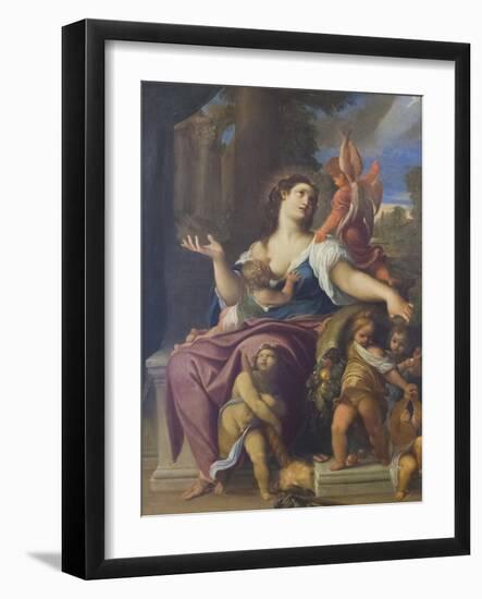 Charity-Lodovico Carracci-Framed Giclee Print