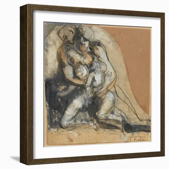 Charity-Auguste Rodin-Framed Giclee Print