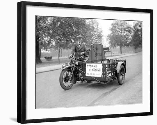 Charlady's Motorcycle-null-Framed Photographic Print