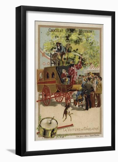 Charlatan's Wagon-null-Framed Giclee Print