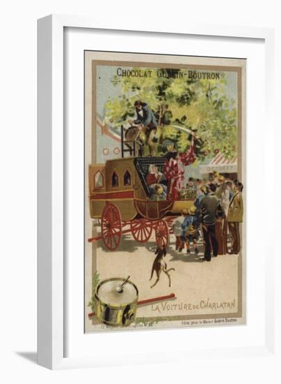 Charlatan's Wagon-null-Framed Giclee Print