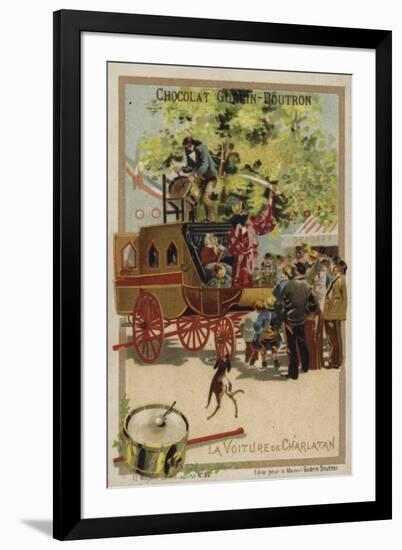 Charlatan's Wagon-null-Framed Giclee Print