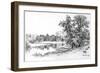 Charlecote Park, Warwickshire, 1885-Edward Hull-Framed Premium Giclee Print