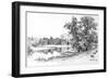 Charlecote Park, Warwickshire, 1885-Edward Hull-Framed Premium Giclee Print