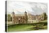 Charlecote Park, Warwickshire, Home of the Lucy Family, C1880-Benjamin Fawcett-Stretched Canvas