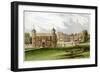 Charlecote Park, Warwickshire, Home of the Lucy Family, C1880-Benjamin Fawcett-Framed Giclee Print