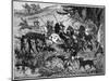 Charlemage Hunting, 8th-9th Century (1882-188)-Serm-Mounted Giclee Print