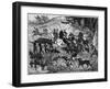 Charlemage Hunting, 8th-9th Century (1882-188)-Serm-Framed Giclee Print