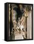 Charlemagne, 1725, Equestrian Statue in Marble-null-Framed Stretched Canvas