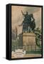 Charlemagne, 742-814, Erigee Sur Le Parvis Notre-Dame-null-Framed Stretched Canvas