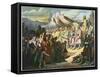 Charlemagne Accepts Wittekind's Surrender in Paderborn-Stefano Bianchetti-Framed Stretched Canvas