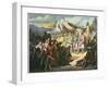 Charlemagne Accepts Wittekind's Surrender in Paderborn-Stefano Bianchetti-Framed Photographic Print