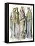 Charlemagne and Courtiers-null-Framed Stretched Canvas