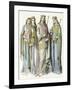 Charlemagne and Courtiers-null-Framed Art Print