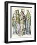 Charlemagne and Courtiers-null-Framed Art Print