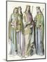 Charlemagne and Courtiers-null-Mounted Art Print