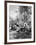 Charlemagne and Saxons-Alphonse Mucha-Framed Art Print